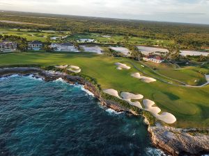 Puntacana (Corales) 18th Aerial Reverse